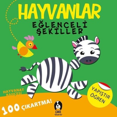 Hayvanlar Eğlenceli Şekiller - Hayvanat Bahçesi - Çakıl Gülen Yüz