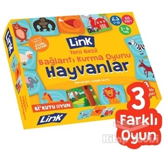 Hayvanlar - Link Yeni Nesil Bağlantı Kurma Oyunu - Bi Kutu Oyun