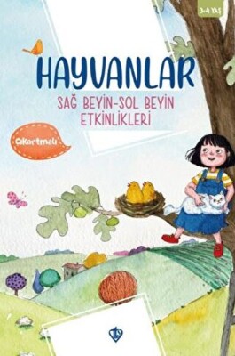 Hayvanlar Sağ Beyin Sol Beyin Etkinlikleri - Türkiye Diyanet Vakfı Yayınları