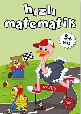 Hızlı Matematik +5 Yaş - Beyaz Panda Yayınları