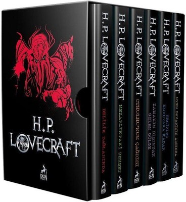 H.P. Lovecraft Seti (6 Kitap Takım) - Ren Kitap