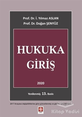 Hukuka Giriş - Ekin Yayınevi