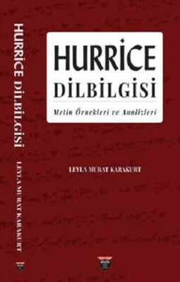 Hurrice Dilbilgisi - Bilgin Kültür Sanat Yayınları