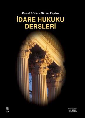 İdare Hukuku Dersleri - 1