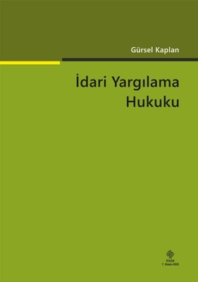 İdari Yargılama Hukuku - Ekin Yayınevi