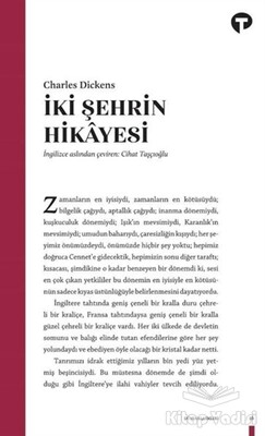 İki Şehrin Hikayesi - Turkuvaz Kitap