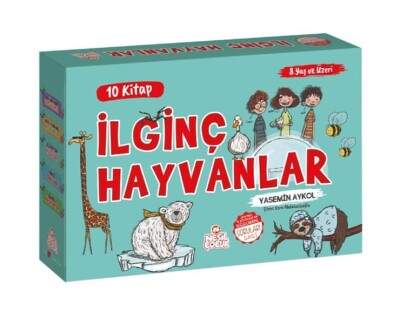 İlginç Hayvanlar(10 Kitap) - Nesil Çocuk