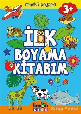 İlk Boyama Kitabım - Örnekli Boyama - limonKIDS