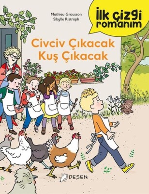 İlk Çizgi Romanım - Civciv Çıkacak Kuş Çıkacak - Baobab Yayınları