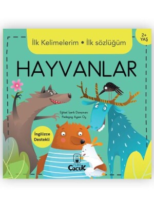 İlk Kelimelerim İlk Sözlüğüm Hayvanlar - Floki Çocuk