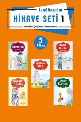 İlköğretim Hikaye Seti 1 - 5 Kitap - Akıllı Zebra