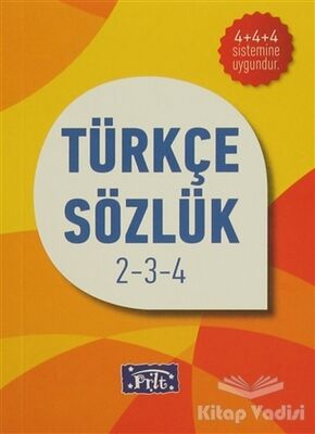 İlköğretim Türkçe Sözlük 2-3-4 - 1