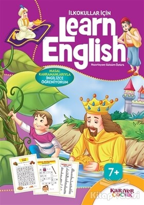 İlkokullar İçin Learn English - Mor - Kariyer Yayınları