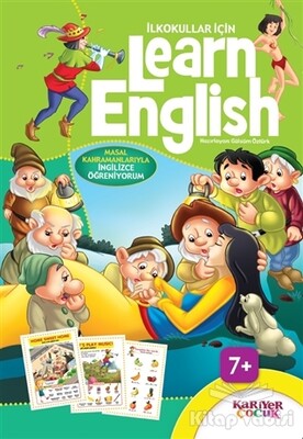 İlkokullar İçin Learn English (Yeşil) - Kariyer Yayınları