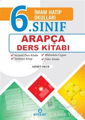 İmam Hatip Okulları 6. Sınıf Arapça Ders Kitabı - Ensar Neşriyat