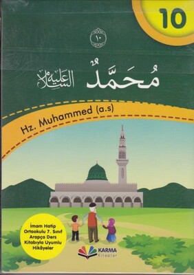 İmam Hatip Ortaokulu 7. Sınıf Arapça Ders Kitabıyla Uyumlu Hikayeler (10 Kitap) - Karma Kitaplar
