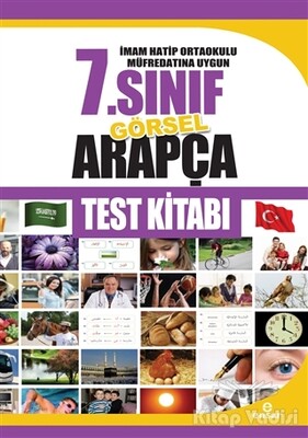 İmam Hatip Ortaokulu Müfredatına Uygun 7.Sınıf Görsel Arapça Test Kitabı - Ensar Neşriyat