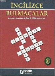 İngilizce Bulmacalar 3. Kitap - Fono Yayınları