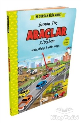 İngilizce Destekli İlk Büyük Araçlar Kitabım - Sincap Kitap