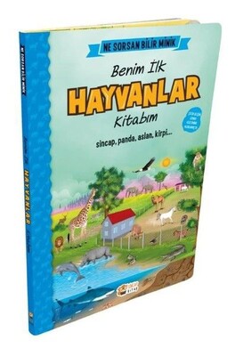 İngilizce Destekli İlk Büyük Hayvanlar Kitabım - Sincap Kitap