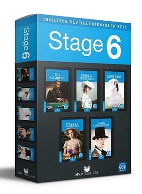 İngilizce Hikaye Seti Stage 6 (5 Kitap Takım) - MK Publications