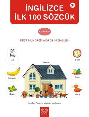 İngilizce İlk Yüz Sözcük Çıkartma Kitabı - 1