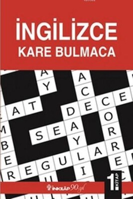 İngilizce Kare Bulmaca 1.Kitap - İnkılap Kitabevi