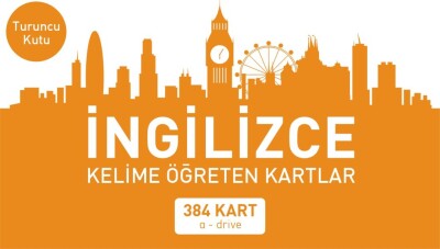 İngilizce Kelime Öğreten (384 Kart) - Mavi Kelebek Yayınları