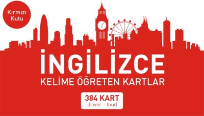 İngilizce Kelime Öğreten Kartlar (384 Kart) - Mavi Kelebek Yayınları