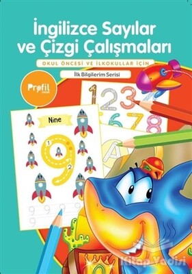 İngilizce Sayılar ve Çizgi Çalışmaları - Profil Kitap