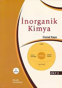 İnorganik Kimya Cilt: 2 (Cemal Kaya) - Palme Yayıncılık