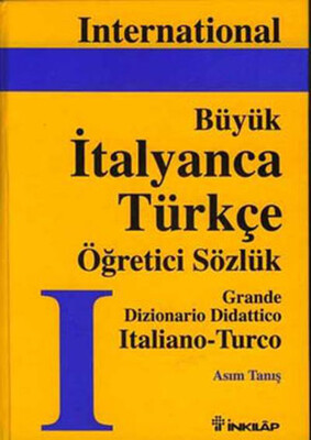 International İtalyanca-Türkçe Büyük Sözlük - İnkılap Kitabevi