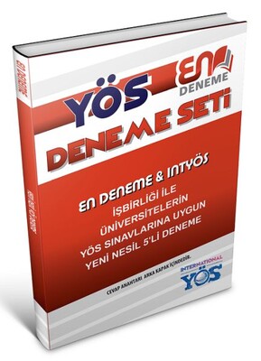 İntibak YÖS 5 Deneme - İntibak Yayınları