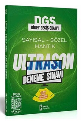 İsem 2022 DGS ÖSYM Tarzı UltraSon Deneme Sınavı - İsem Yayıncılık