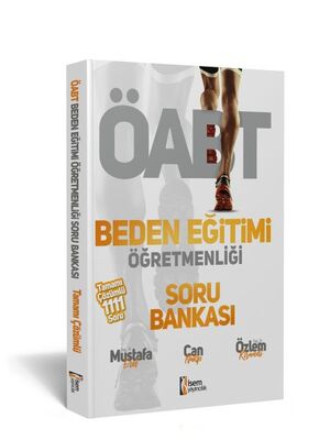 İsem Yayıncılık 2022 ÖABT Beden Eğitimi Öğretmenliği Soru Bankası - 1