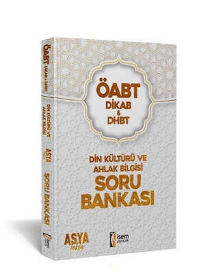 İsem Yayıncılık 2022 ÖABT DHBT Din Kültürü ve Ahlak Bilgisi Soru Bankası - İsem Yayıncılık