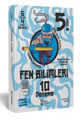 İsem Yayıncılık 2023 5. Sınıf Fen Bilimleri 10 Deneme - İsem Yayıncılık