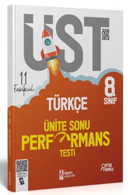 İsem Yayıncılık 2023 8. Sınıf LGS Türkçe 11 Fasikül Ünite Sonu Performans Testi - İsem Yayıncılık