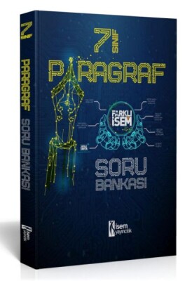 İsem Yayıncılık 2024 Farklı İsem 7.Sınıf Paragraf Soru Bankası + 5 Deneme - İsem Yayıncılık