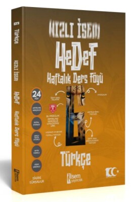 İsem Yayıncılık 2024 Hızlı Hedef 6.Sınıf Türkçe Haftalık Ders Föyü - İsem Yayıncılık