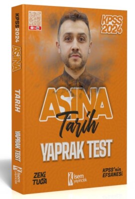 İsem Yayıncılık 2024 Kpss Aşina Tarih Çek-Kopart Yaprak Test - İsem Yayıncılık