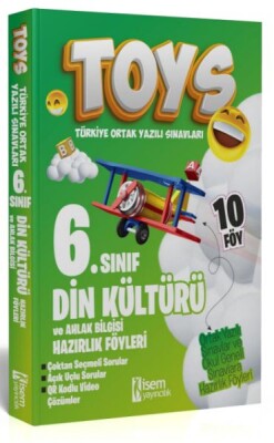 İsem Yayıncılık 2024 Toys 6. Sınıf Din Kültürü Ve Ahlak Bilgisi Hazırlık Föyleri - İsem Yayıncılık