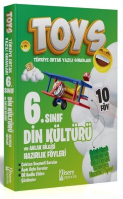 İsem Yayıncılık 2024 Toys 6. Sınıf Din Kültürü Ve Ahlak Bilgisi Hazırlık Föyleri - 1