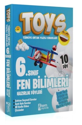 İsem Yayıncılık 2024 Toys 6. Sınıf Fen Bilimleri Hazırlık Föyleri - İsem Yayıncılık