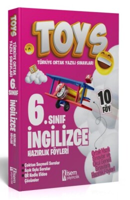 İsem Yayıncılık 2024 Toys 6. Sınıf İngilizce Hazırlık Föyleri - İsem Yayıncılık