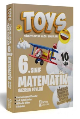 İsem Yayıncılık 2024 Toys 6. Sınıf Matematik Hazırlık Föyleri - İsem Yayıncılık