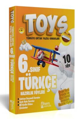 İsem Yayıncılık 2024 Toys 6. Sınıf Türkçe Hazırlık Föyleri - 1