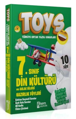 İsem Yayıncılık 2024 Toys 7. Sınıf Din Kültürü Ve Ahlak Bilgisi Hazırlık Föyleri - İsem Yayıncılık