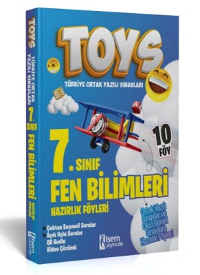 İsem Yayıncılık 2024 Toys 7. Sınıf Fen Bilimleri Hazırlık Föyleri - İsem Yayıncılık