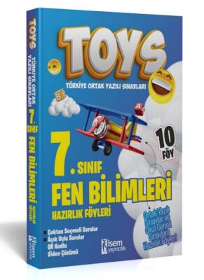 İsem Yayıncılık 2024 Toys 7. Sınıf Fen Bilimleri Hazırlık Föyleri - 1